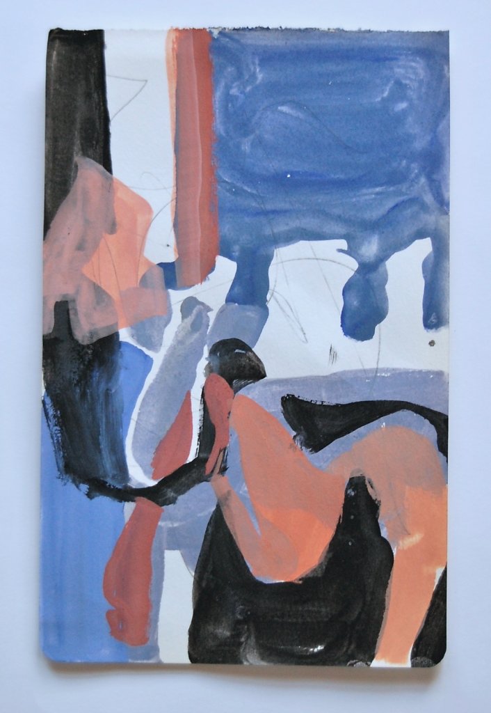 Untitled, 2012, gouache on paper, 8" x 6"