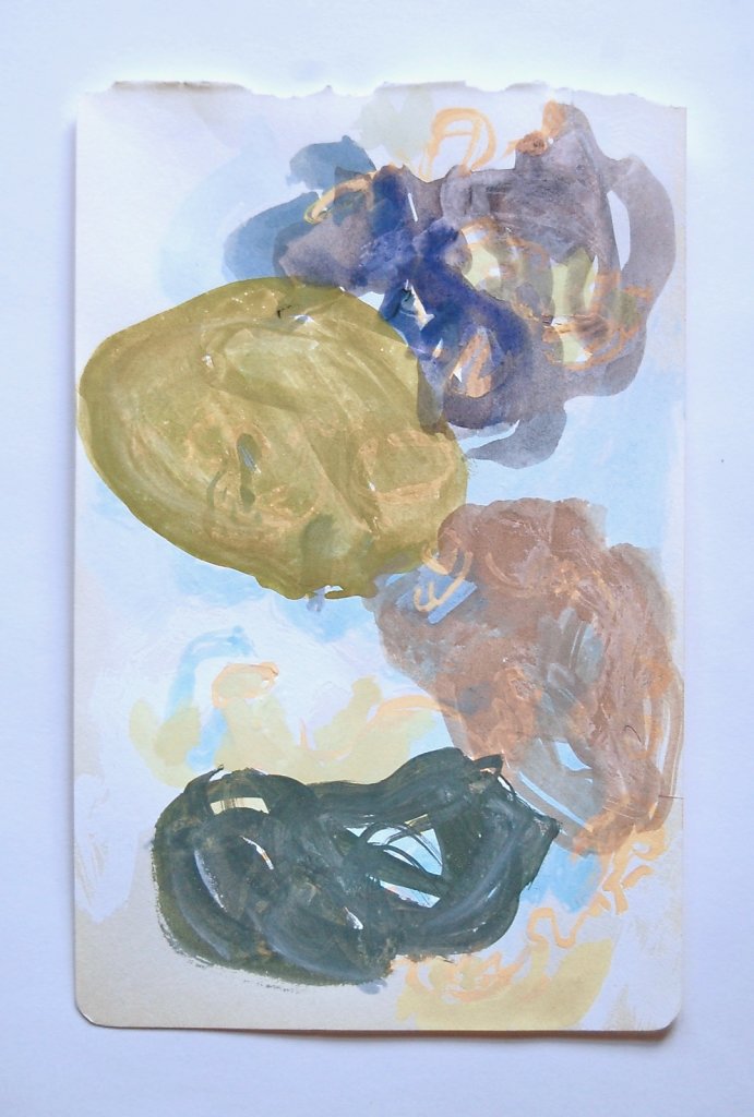 Untitled, 2012, gouache on paper, 8" x 6"