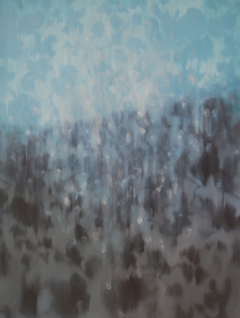 Untitled, 2013; oil on canvas, 48" x 36";