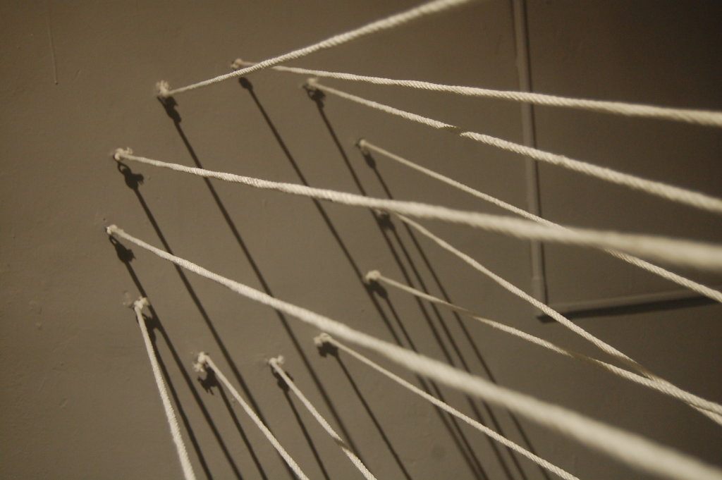 Collaboration with Angela Burkes, Site Specific installation at Twist Gallery, 2013